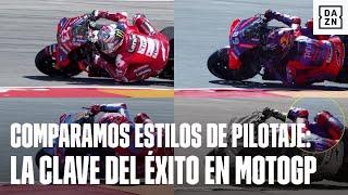 El pilotaje en MotoGP: diferencias entre Marc Márquez, Jorge Martín y Enea Bastianini | Box Cero