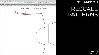 Rescale Imported Patterns | CAD Pattern Making Tutorial | TUKAtip - TUKAdesign (2017)