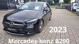 Осмотр Mercedes Benz B200 2023 в Германии.