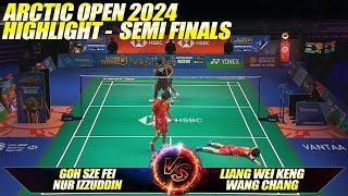 GOH / IZZUDDIN [MAS] vs LIANG / WANG  [CHN] | Arctic Open 2024 | SEMI FINALS