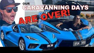 OUR CARAVANNING DAYS ARE OVER | CORVETTE STINGRAY | GM SPECIALTY VEHICLES #shorts