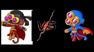 The power of plasma monkey fan club vs super monkey |BTD6|