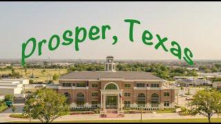 4K Drone Video of Prosper, Texas