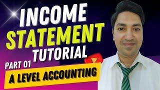 How to Prepare INCOME STATEMENT? 9706/22/F/M/22 | Part 1 : Gross Profit Calculation