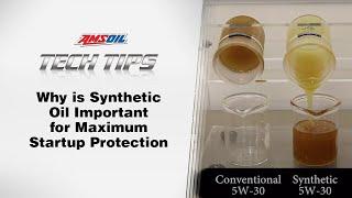 Why is Synthetic Oil Important for Maximum Startup Protection
