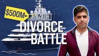 Why a $500 million yacht is in the middle of a Russian billionaire’s divorce | CNBC Reports