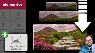 Elementor - Expand Image on Scroll with GSAP Scrolltrigger