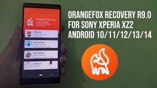 OrangeFox Recovery Project for Xperia XZ2 built by cuynu