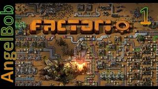 Factorio№1 (AngelBob+Солянка)600% Прохождение (Начало)