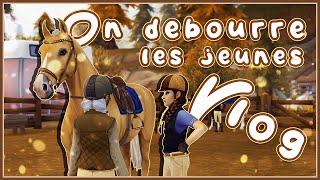 [RP SSO] FR | Vlog Débourrage de nos Jeunes Chevaux !