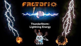 Factorio mod: Lightning Tower artillery weapon attack