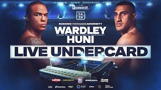 LIVE UNDERCARD! Fabio Wardley vs Justis Huni - Running Towards Adversity   #WardleyHuni