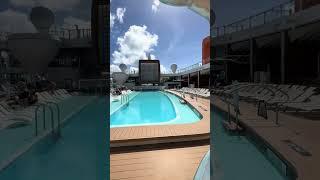 One Of The Best Pool Decks On A Cruise Ship  #cruise #celebritycruises