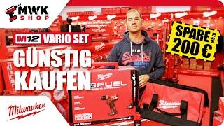 MWK Shop - Milwaukee M12  Vario Set selber zusammenstellen  & GÜNSTIG kaufen