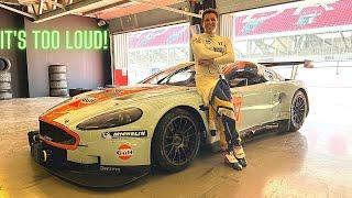 200MPH In Straight Piped Le Mans Race Car! [Aston Martin DBR9]