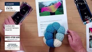 Yarn Lane –05/06/2021–Join John for Shawls with Anniken Allis, expert at 4 ply & laceweight knitting