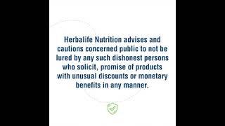 Herbalife Caution Notice