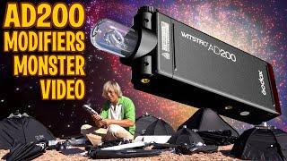 EPIC Godox AD200 modifiers not requiring S-bracket - Watch This Video!