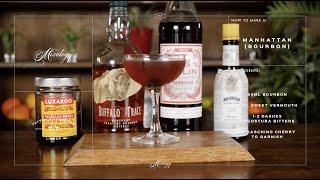 How To Make A Manhattan | Classic Cocktail Recipes | Mixology Guide