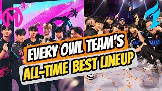 The Best All-Time Lineup For Every OWL Team (OW2 Era)