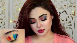 वॉटरप्रूफ मेकअप कैसे करें | Beginner Friendly Holi Makeup | Party Makeup Tutorial