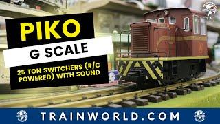 G Scale PIKO 25 Ton Switcher RC with Sound