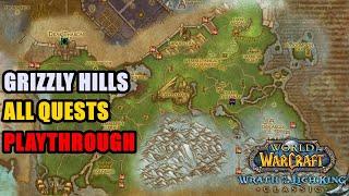 Grizzly Hills All Quests WoW Lich King