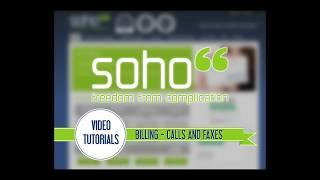 SOHO66 TUTORIAL - Billing - Calls and Faxes