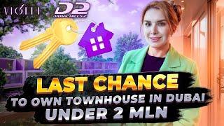 Violet 4 Damac Hills 2 || Cheapest Townhouses in Dubai