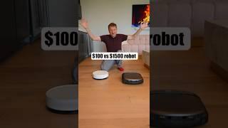 $100 vs $1500 robot vacuum! #robotvacuum #eufy #vacuum