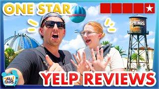 Testing 1 Star Yelp Reviews in Disney World -- Disney Springs