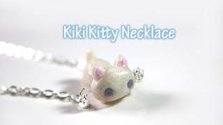 Tutorial: Kiki Kitty Necklace - Polymer Clay