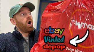 HUGE TK Maxx & Charity Shop Haul! Reselling on eBay, Vinted & Depop!