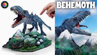 Cómo hacer a BEHEMOTH (Destruye Montañas) de Plastilina de Trevor Henderson | PlastiVerse