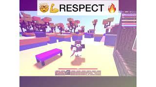 RESPECT! Crlptex Crazy Bow Shot (Roblox BedWars)