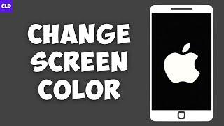 How To Turn Your iPhone Screen Into Any Color | Reverse Screen Color