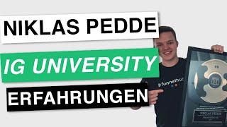 Niklas Pedde SCAM? Instagram University 3.0 Erfahrungen (Deutsch)