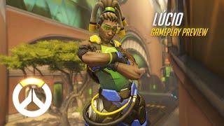 Lúcio Gameplay Preview | Overwatch | 1080p HD, 60 FPS