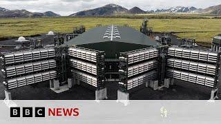 Inside the hidden carbon plant pulling CO2 from thin air | BBC News