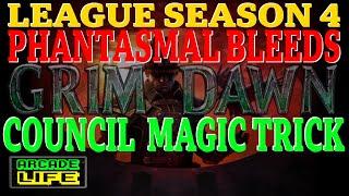 Grim Dawn - Phantasmal Blades Spellbreaker - Bleed damage versus Malmouth Council - 2022