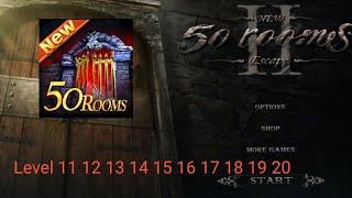 NEW 50 Room Escape II Level 11 12 13  14 15 16 17 18 19 20 Walkthrough (By 50 Room Studio)