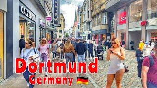 Dortmund,Germany/Walking tour in Dortmund city in Germany 4K HDR