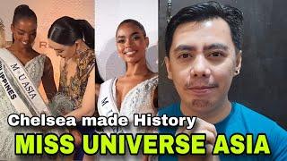 FIRST IN HISTORY | Grabe!  Chelsea Manalo is Miss Universe Asia 2024 | Congratulations