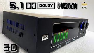 5.1 HDMI Amplifier DOLBY +dts support model