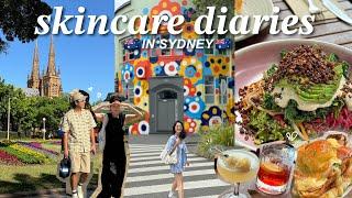 1st IN SYDNEY, AUSTRALIA Mukbang, K-beauty in Sydney, Winery & Updated Skincare Routine! Ep 01