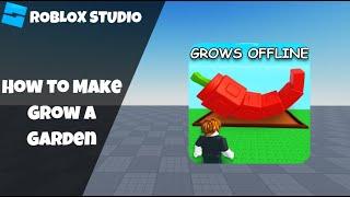 How to make Grow a Garden in Roblox! [Part 6: Gears] (Roblox Studio Scripting Tutorial 2025)