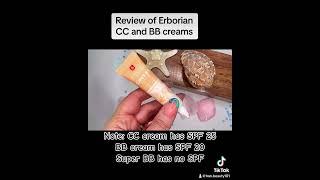 Testing out Erborian CC and BB creams.  I’m impressed!!! @erborianuk1626