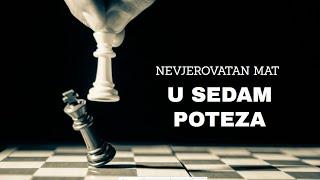 Nevjerovatan mat u 7 poteza