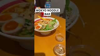 Yum @ Wokyo Noodle bar- we try the Laksa Soap with Beef & chicken️