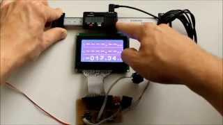 DIY 3 axis digital caliper readout unit (DRO) - prototype